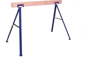 Guardian Fall Protection TS-27 27" Tall Sawhorse (Includes Legs for one Sawhorse), Blue Powder Coat Finish