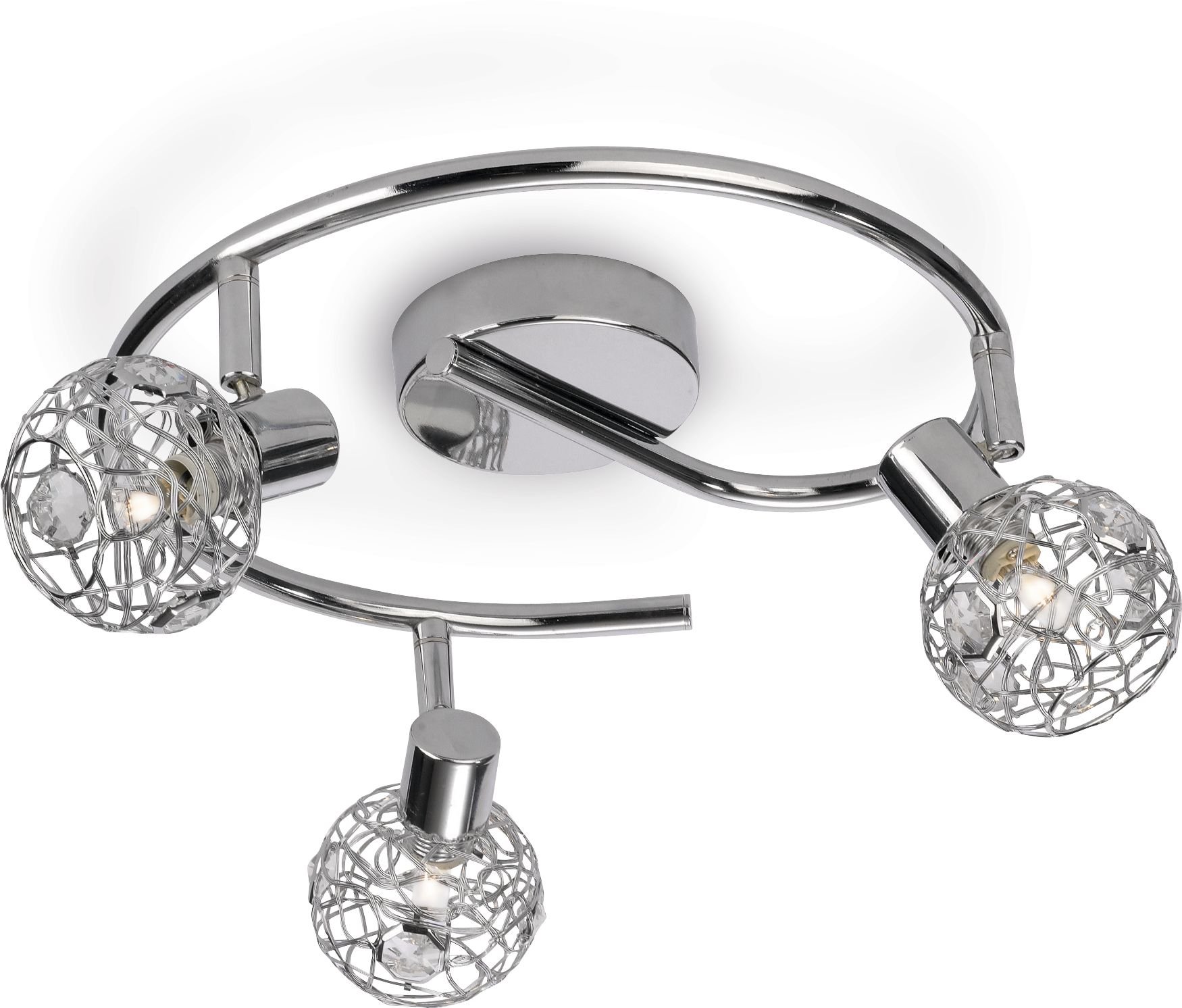 Philips Myl Hosta 5581911PN E Spotlight 3X 28 W (Excl. lm) Steel 5 Watt G9 Chrome 30 x 30 x 13 cm