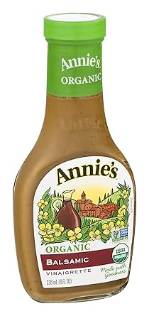 Amazon Com Annie S Balsamic Vinaigrette Salad Dressing Non Gmo 8 Fl Oz Grocery Gourmet Food