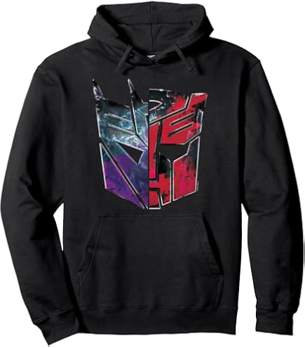 TRANSFORMERS パーカー フーディー Amazon.com: Transformers Decepticons Iconic Distressed Logo