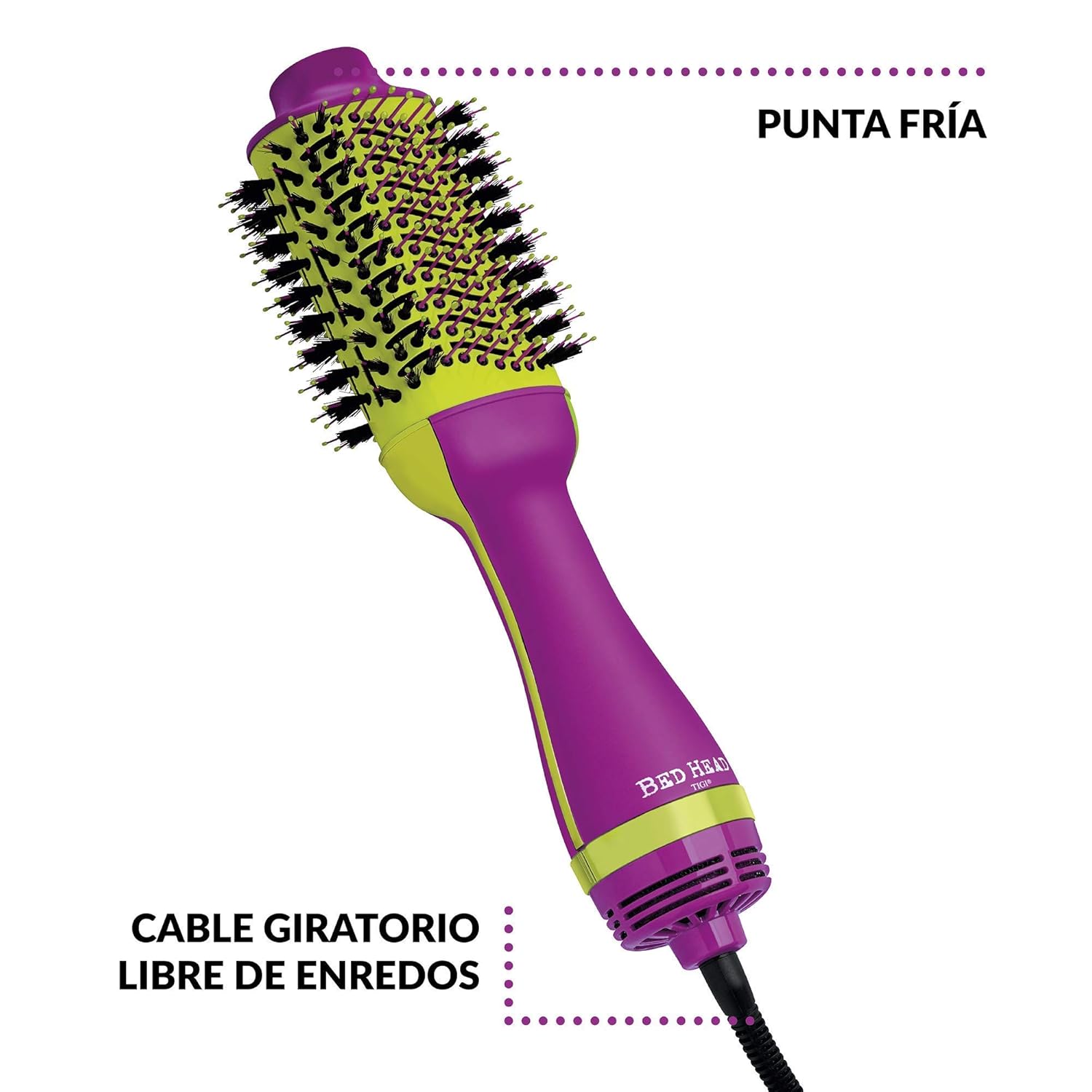 Bed Head One-Step Hair Dryer and Volumizer Hot Air Brush, Violet: Beauty