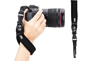 Soft Neoprene Camera Hand Wrist Grip Strap with Quick-Release for Leica Q3 Canon EOS R10 R7 R5 R6 Rebel T8i T7 T7i SL3 90D So