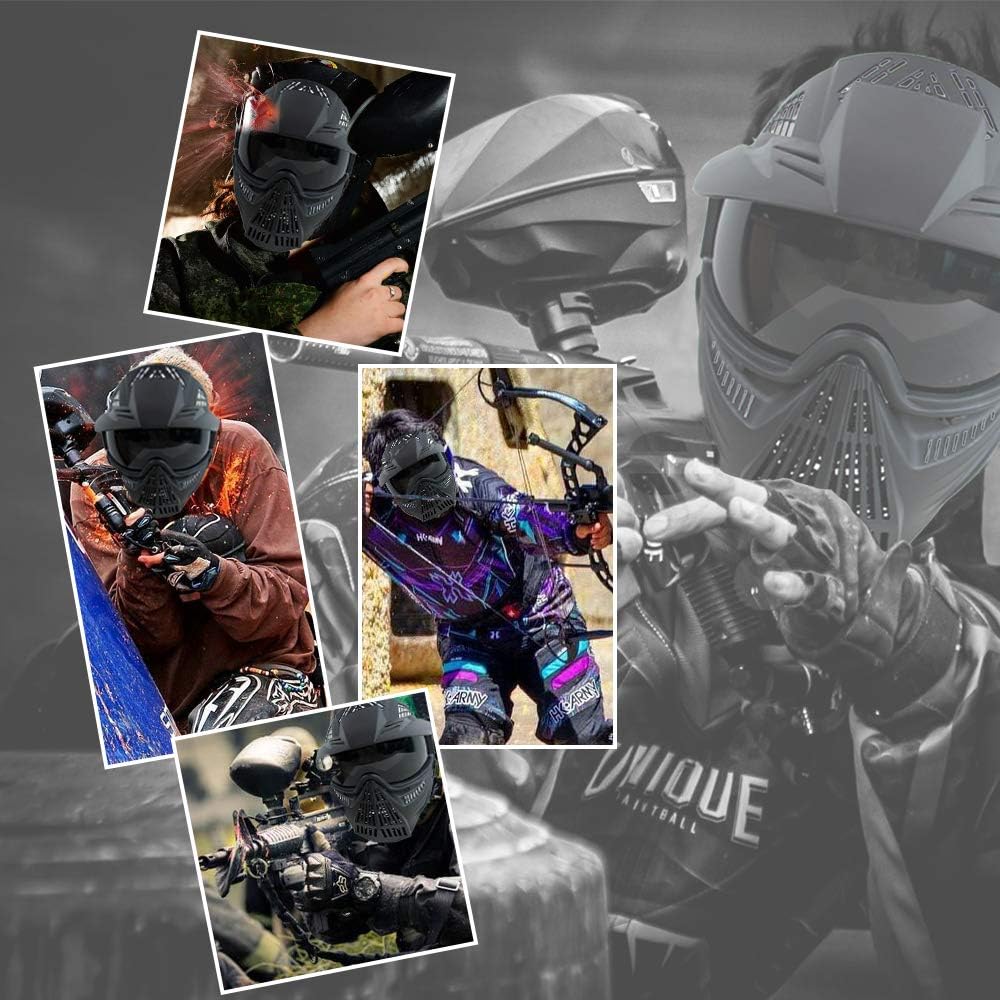 VLIKE Tactical Paintball Goggles Mask Airsoft Masks CS Training Tactical Goggles Adult Mask for Man Woman : Sports & Outdoors