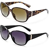 EYEGUARD Polarized Sunglasses for Women Retro Vintage Driving Sun glasses UV400 Protection