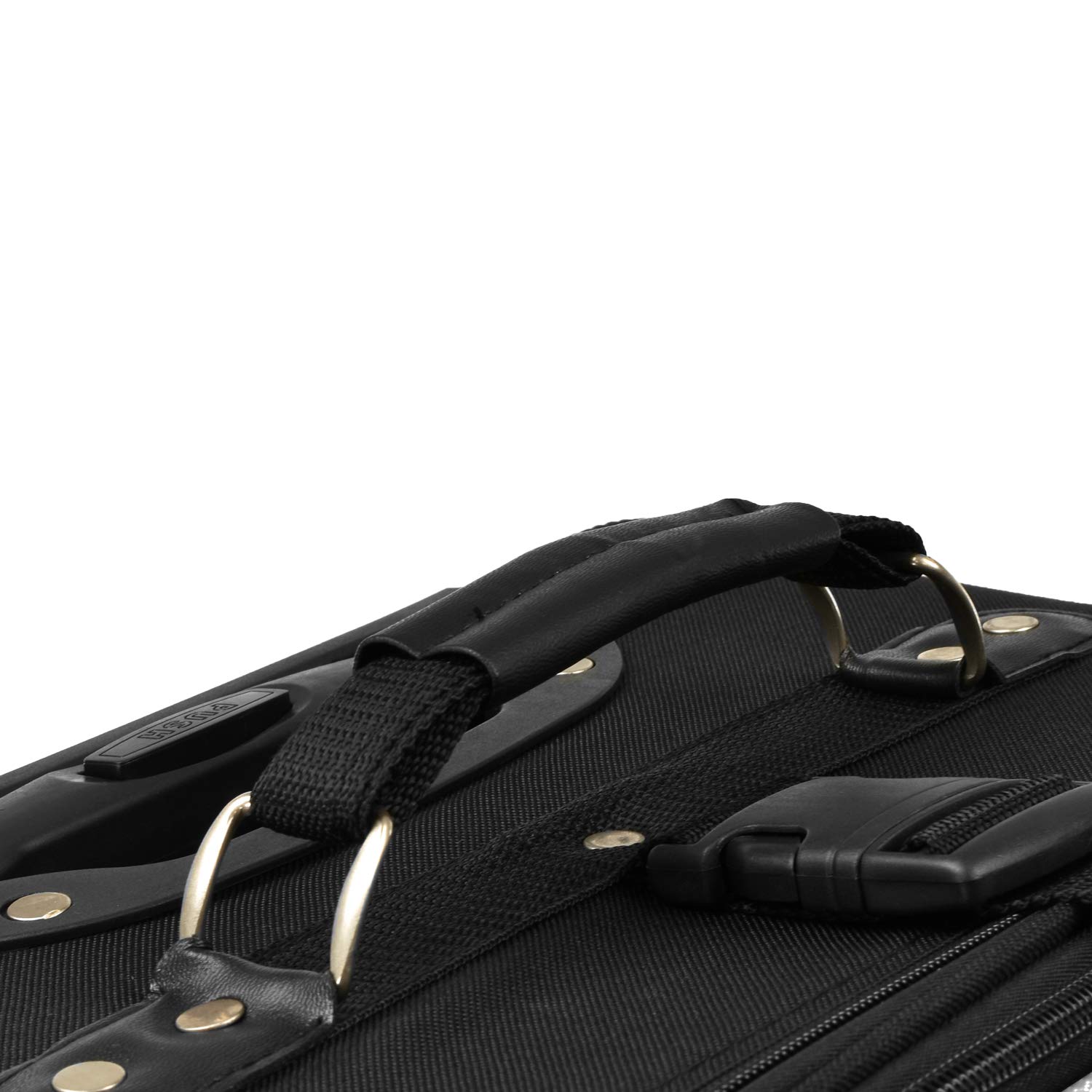 Travel Select Amsterdam Expandable Rolling Upright Luggage, Gray, 8-Piece Set