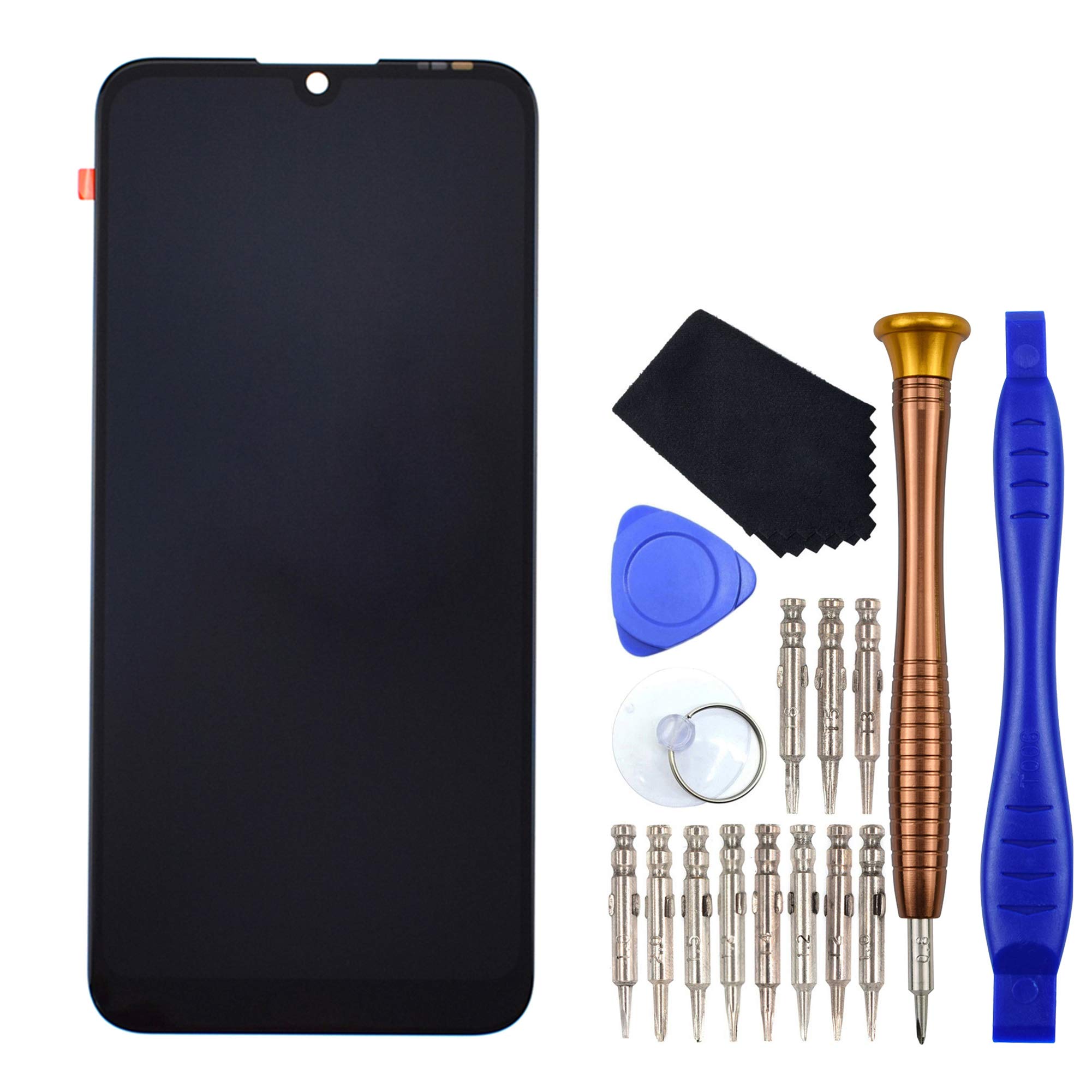 VEKIR Display LCD Touch Digitizer Screen 6.09" Screen replacement for Huawei Y6s 2019 Huawei Y6 2019 Huawei Y6 Pro 2019 Black
