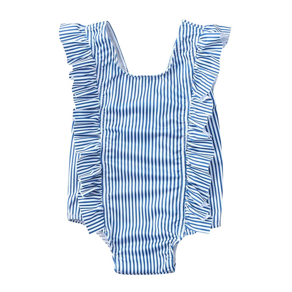 Mua 水着 キッズ 女の子 Mimoonkaka 可愛い ラッシュガード 子供 スイムウェア ベビー 水着 ワンピース フリル スイミング教室 1 5 歳 赤ちゃん 水遊び プール Tren Amazon Nhật Chinh Hang 21 Fado