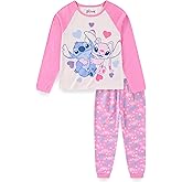 Disney Lilo and Stitch Frozen Minnie Mouse Princess Girls Long Sleeve Shirt and Pants Set for Infant to Big Kids