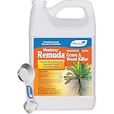 Monterey Remuda Grass and Weed Killer Bundled with Measuring Spoon - Broad Spectrum Non-Selective Post-Emergent Herbicide Concentrate for Vegetation Management and Ornamental Weed Control, 1 Gal
