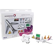Amazon.com: Daron Hawaiian Airlines 12 Piece Playset with