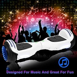 SISIGAD Hoverboard for Kids Ages 6-12, with