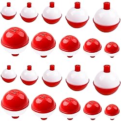 Fishing Folats Bulk Hard ABS Bobbers Snap-on Floats