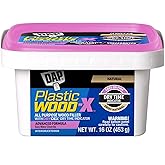DAP 542 Series 00542 Pt Natural Plastic Wood-X w/Drydex, 16 OZ