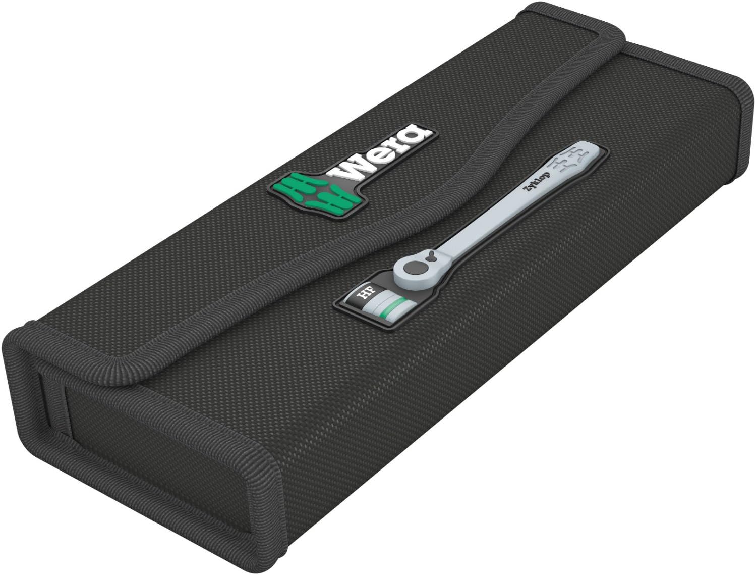 Wera 8100 SB 1 Zyklop Metal Switch Set, with Holding Function sockets, 3/8" Drive, 13pc, 05003785001 , Black - Image 4