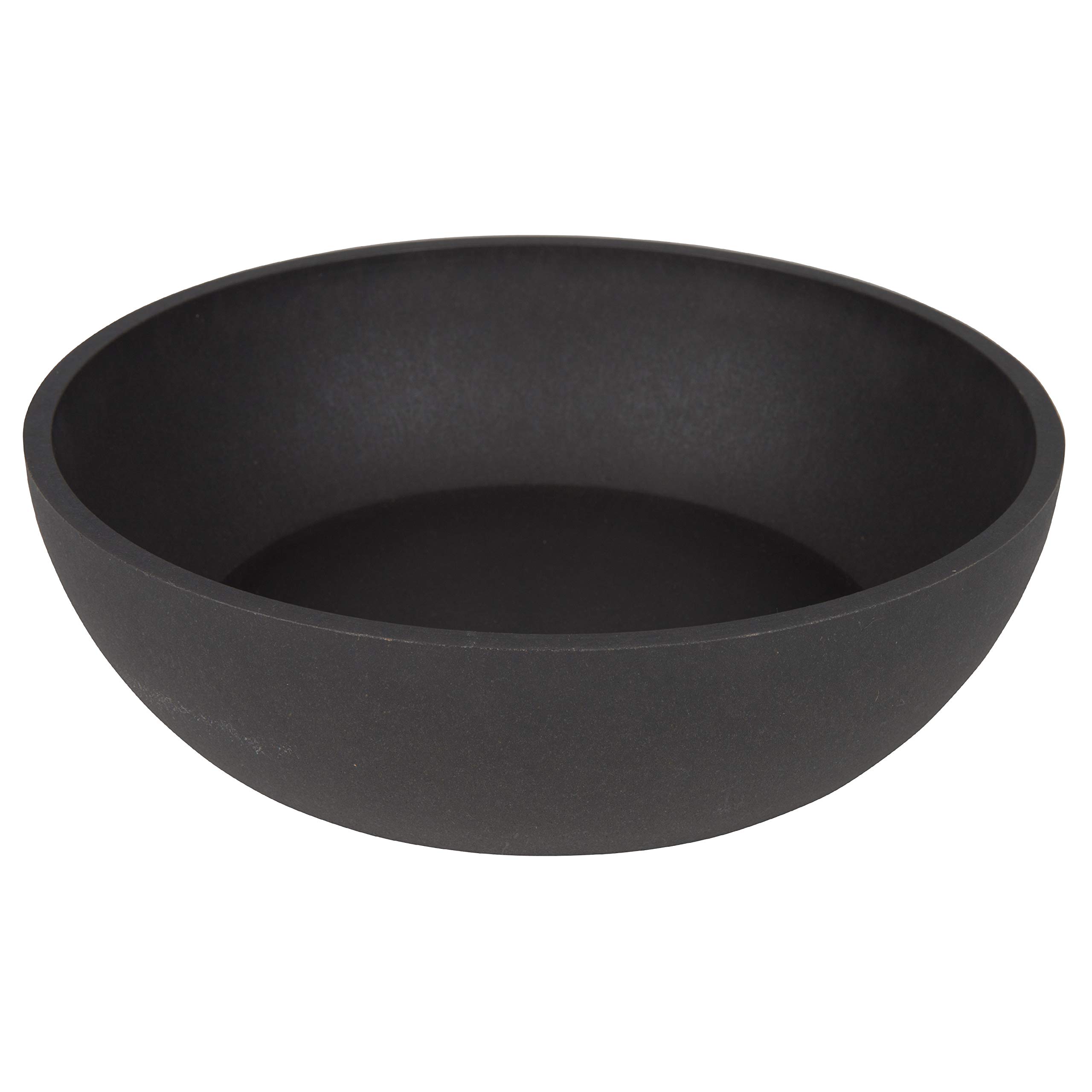 District 70 Bamboo Dog Bowl, Large, Dark Grey