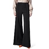 DEE OCLEPPO Womens Anna High Rise Pull on Pin Tuck Pant Standard