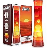JAMBO 15.5" The Upgraded Motion Lamp, Sunset Decal Motion Light, Beautiful Home Decor, Living Room Bedroom Lamp, Relaxing Nig