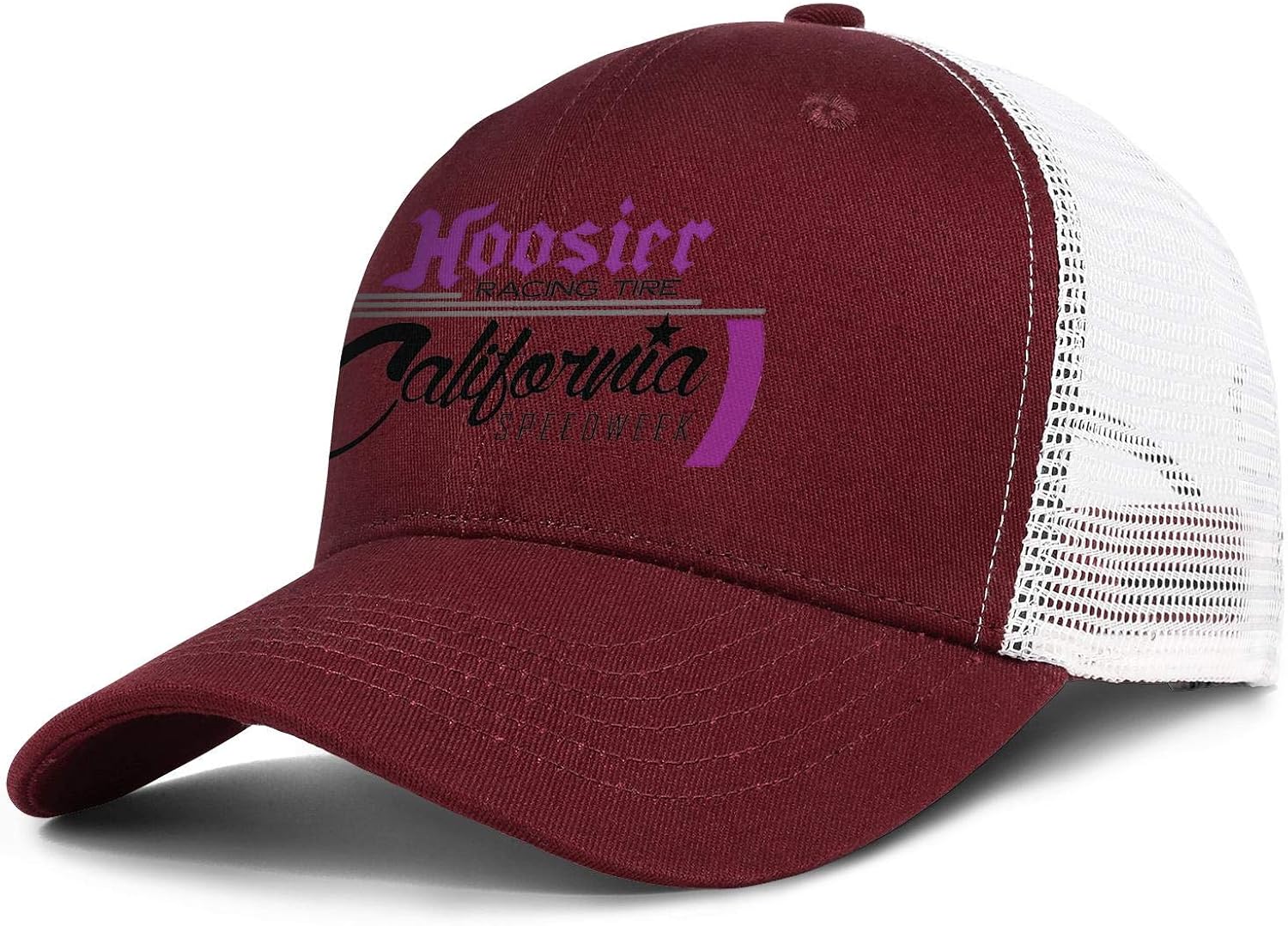 ZYPAGV Mens Baseball Hat HoosierRacingTireLogo Snapback Fashion