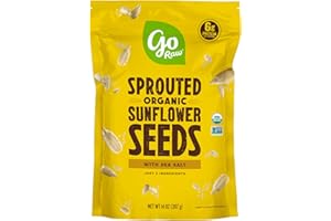 Go Raw Organic Sprouted Sunflower Seeds, 14 oz, Sea Salted, Keto, Kosher, Superfood