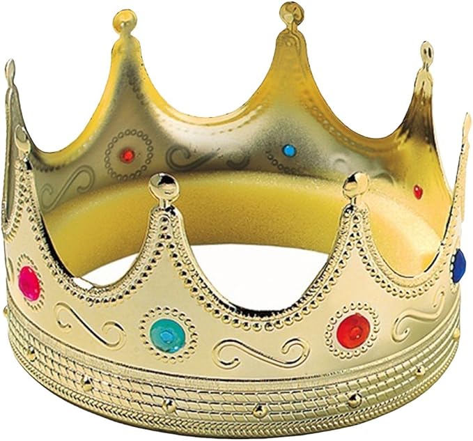 Gold Royal Medieval Mens Prince King Crown Amazon.co.uk Clothing
