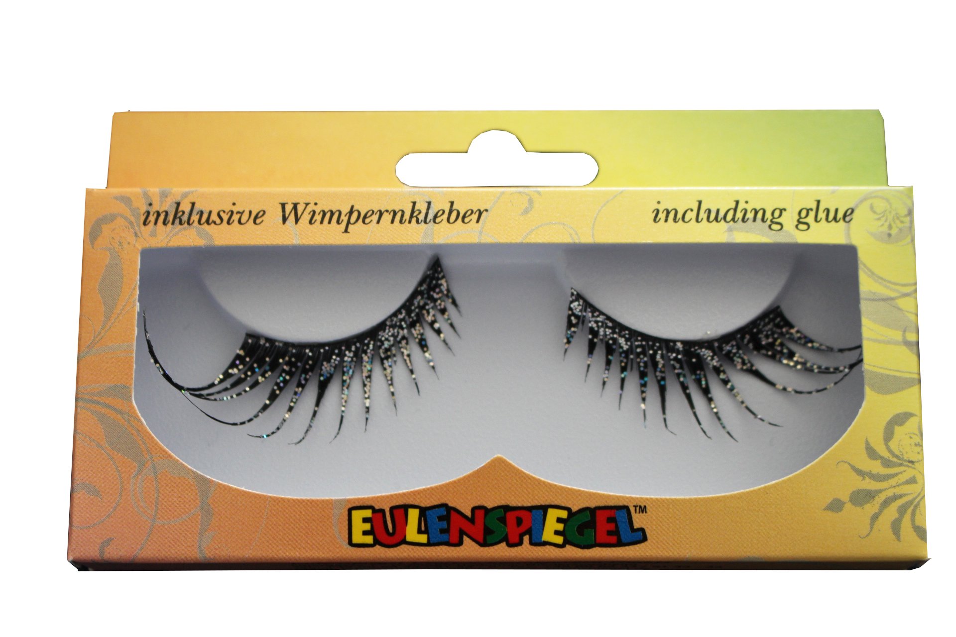 Eulenspiegel EULC001349 Cabaret Multi-Eye Lashes, Multi-Colour