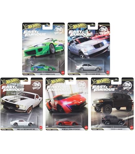 Amazon.com: Hot Wheels Fast & Furious Fast Tuners Premium Die Cast