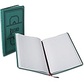 Boorum & Pease 66150R Record/Account Book, Record Rule, Blue, 150 Pages, 12 1/8 x 7 5/8