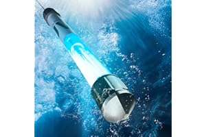 UVCOOLPLUNGE 20W Pond UV Light for 100-1000 Gallon, Aquarium UV Light, UV Water Clarifier for Koi Pond, Cold Plunge, Aquarium, Swimming Pool, Spa and Fish Tank Algea Control