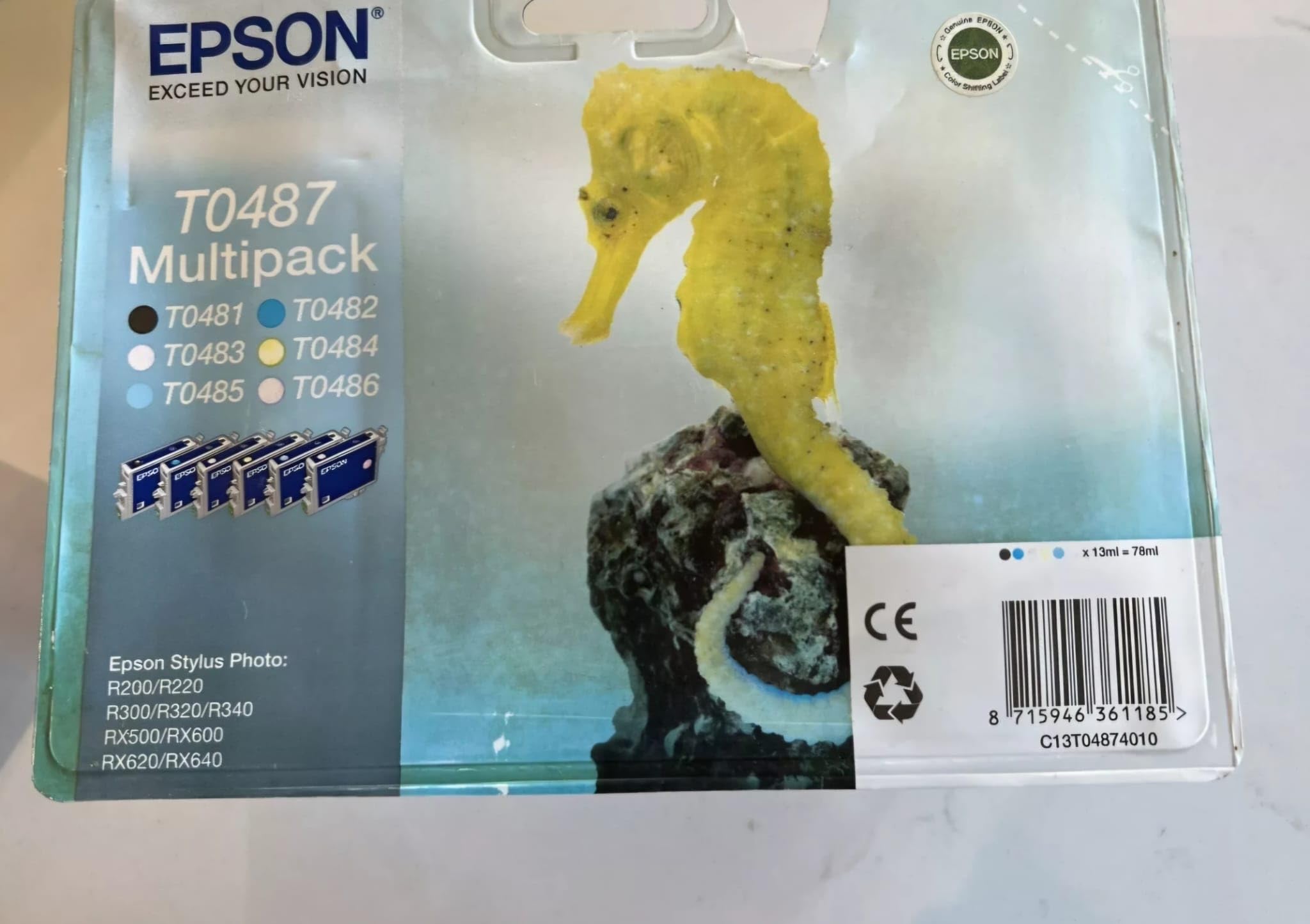 Epson T0487 Ink Cartridge for R200 Multi-Coloured