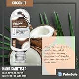 Palm Safe Coconut Hand Sanitiser 60ml Clip Travel Size Isopropyl Aloe view 4