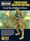 Bolt Action French Army: Infantry Section, 28mm Wargaming Miniatures