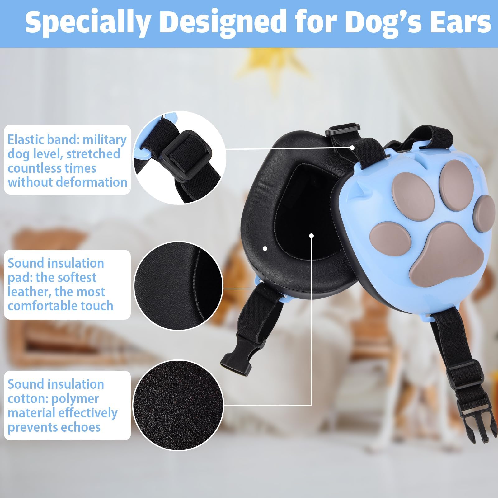 Best Dog Ear Muffs For Fireworks Dog Ear Muffs Noise Protection