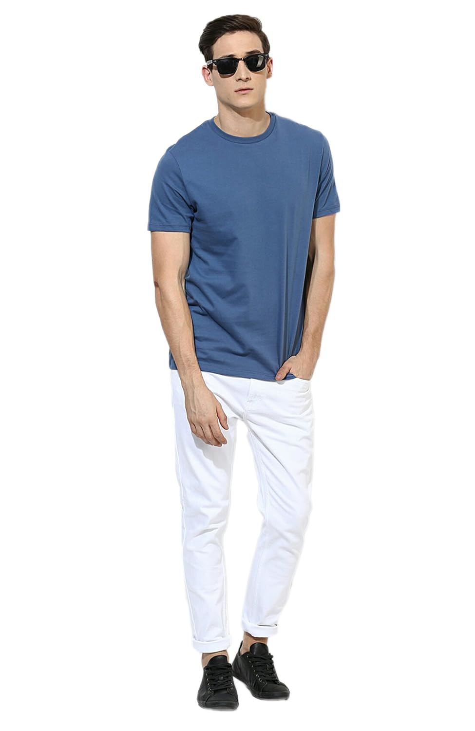 lawson copperstone fashionable denim white slim fit jeans for mens