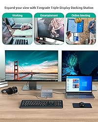 Tiergrade USB C Docking Station with Dual 4K