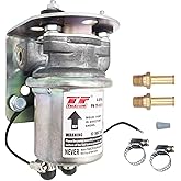 P4070 replacement Electric Fuel Pump 12V 4-6 4-8 Psi fuel pump pre-assembled universal rotary vane for automotive replacement (wiring attachment improved)
