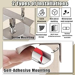 6 Pack Adhesive Edge Finger Tab Pull Self Adhesive