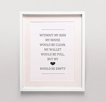Amazonde Ohne Meine Kinder My House Wäre Clean My Wallet