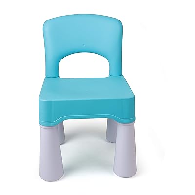Lightweight Blue Plastic Kids Chair For Indoor or Outdoor