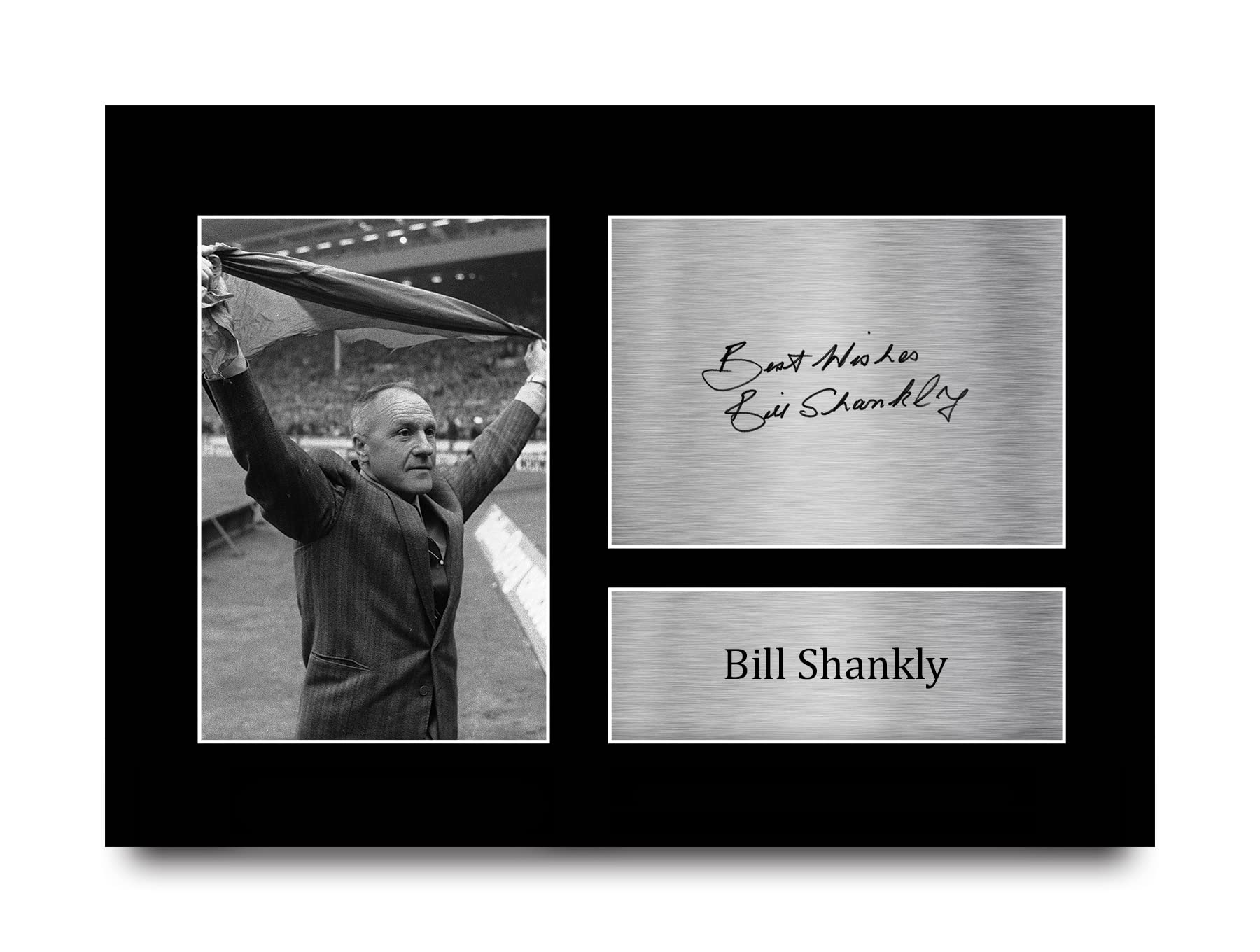 HWC Trading A4 Bill Shankly Liverpool Gifts Printed Signed Autograph Picture for Football Fans and Supporters — image 1