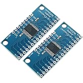 DEVMO 2PCS CD74HC4067 16 Channel Analog Digital Multiplexer MUX Breakout Board CD74HC4067 Precise Module Compatible with Ar-duino DIY