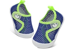 FEETCITY Wide Baby Water Shoes Boys Girls Barefoot Shoes Quick-Dry Kids Aqua Socks for Beach Swim Pool
