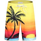 APTRO Men's Swim Trunks 9" Quick Dry Bathing Suit Big & Tall Beach Swimsuits