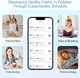 Homidy Goofy Alarm Clock Sleep Trainer Kids Night Light 2024 Gen 4 view 2