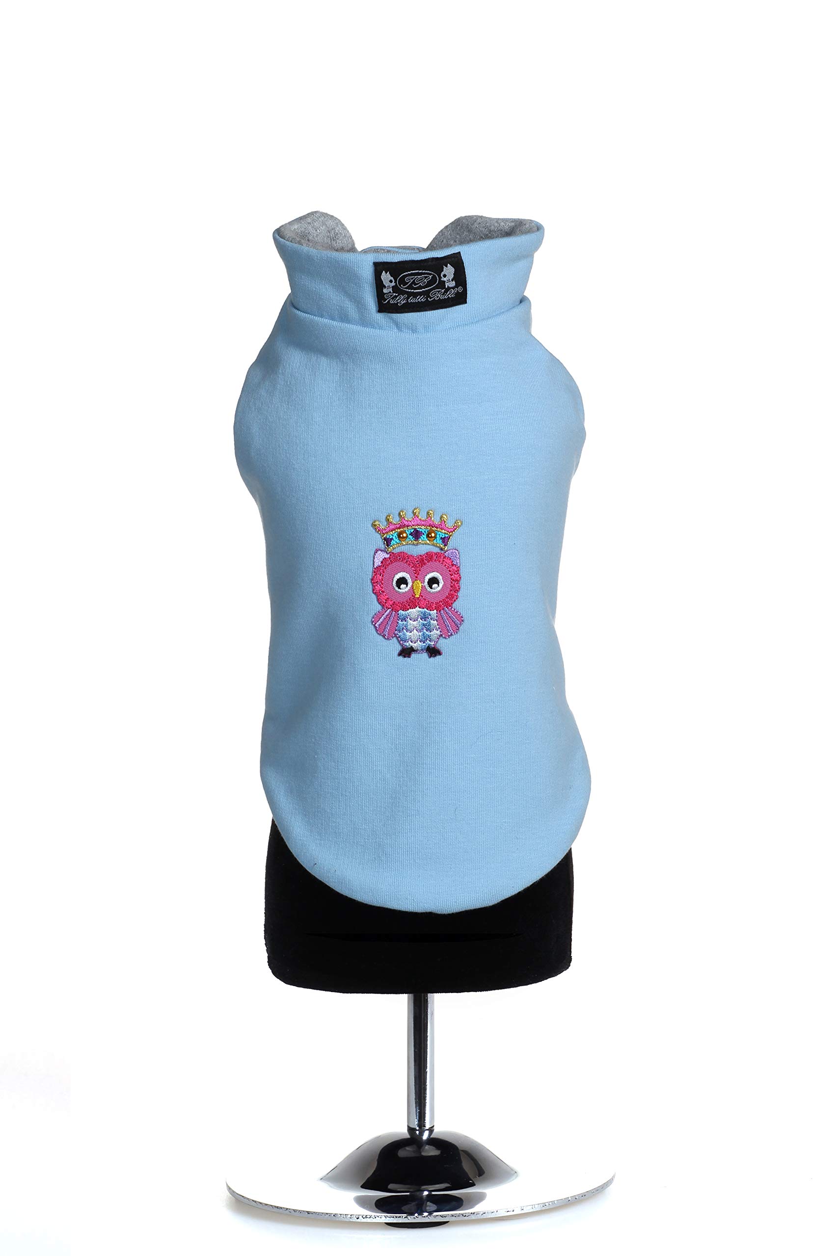 Trilly Tutti Brilli AdrianoazzXXS Adriano Sweatshirt with Thermal Application XXS, Blue