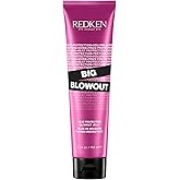 Redken Big Blowout Heat Protectant Gel - Provides All-Over Volume & Movement, Hair Shine & Frizz Control, Blowdry Gel For All Hair Types