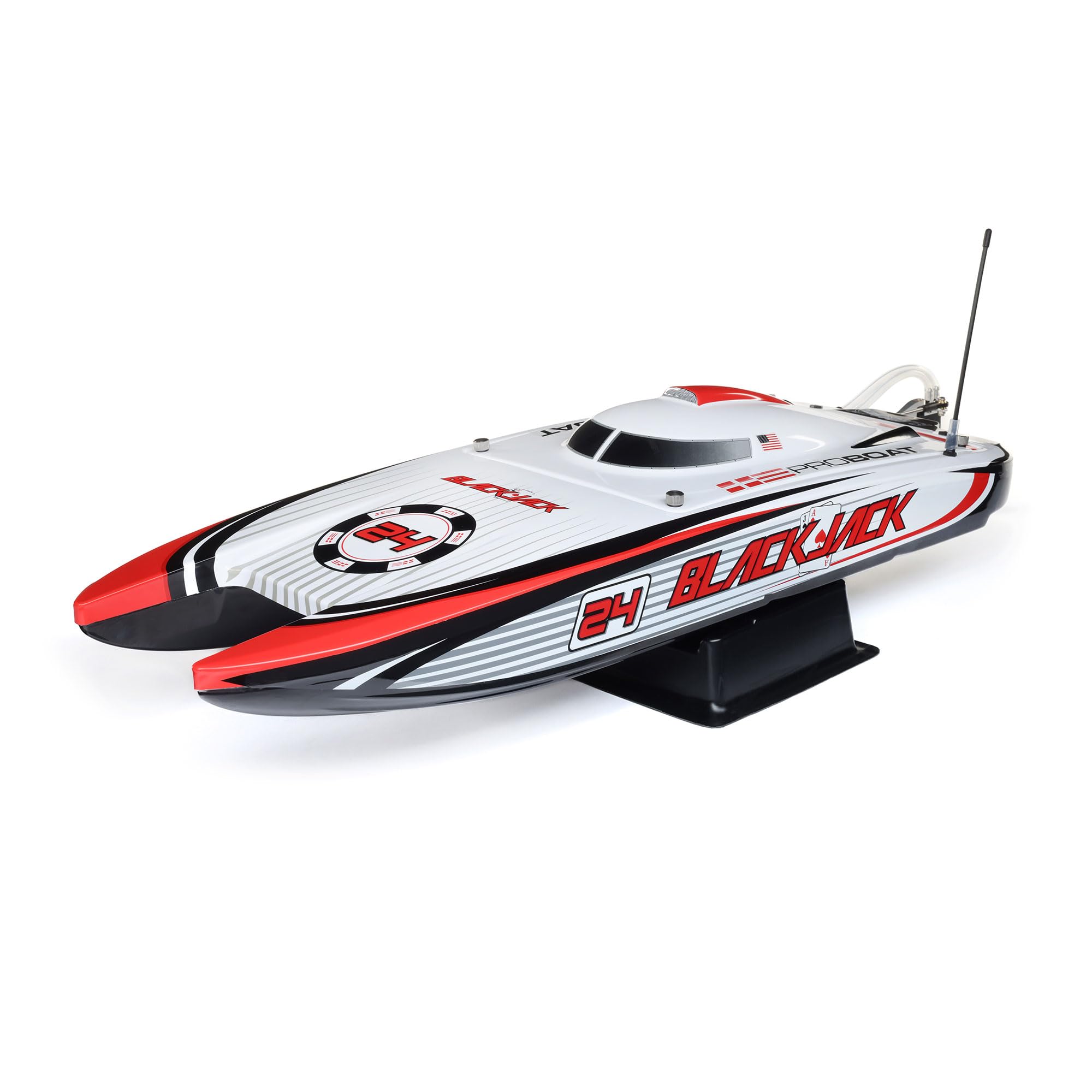 Photo 1 of Pro Boat Blackjack 24" V2 Catamaran Brushless Vegas Offshore RTR PRB08049T2