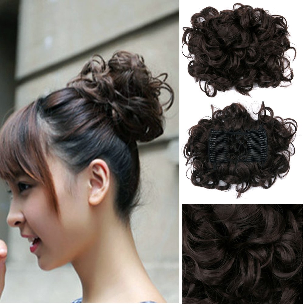 Amazon Com Hair Bun Updo Hairpiece Ponytail Hair Extensions