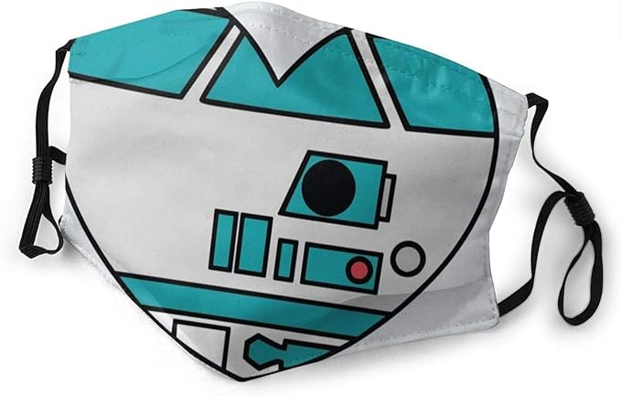 Mask R2d2 Character Heartdouble Sided Printed Mask With Filter mask-r2d2-character-heartdouble-sided-printed-mask-with-filter