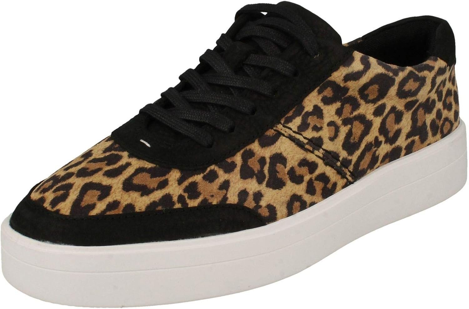 clarks leopard print