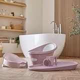 Shnuggle Cradle Cap Brush Soft Silicone Baby Scalp Brush Pink view 9